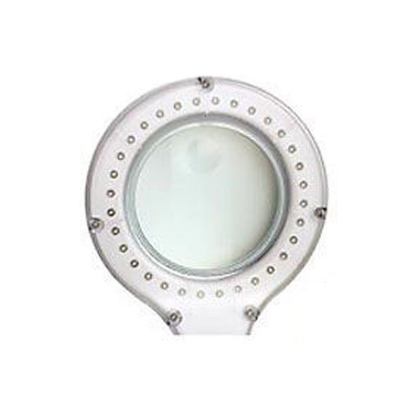 Lupa stolní kulatá malá 3+8diop. LED(32x) bílá