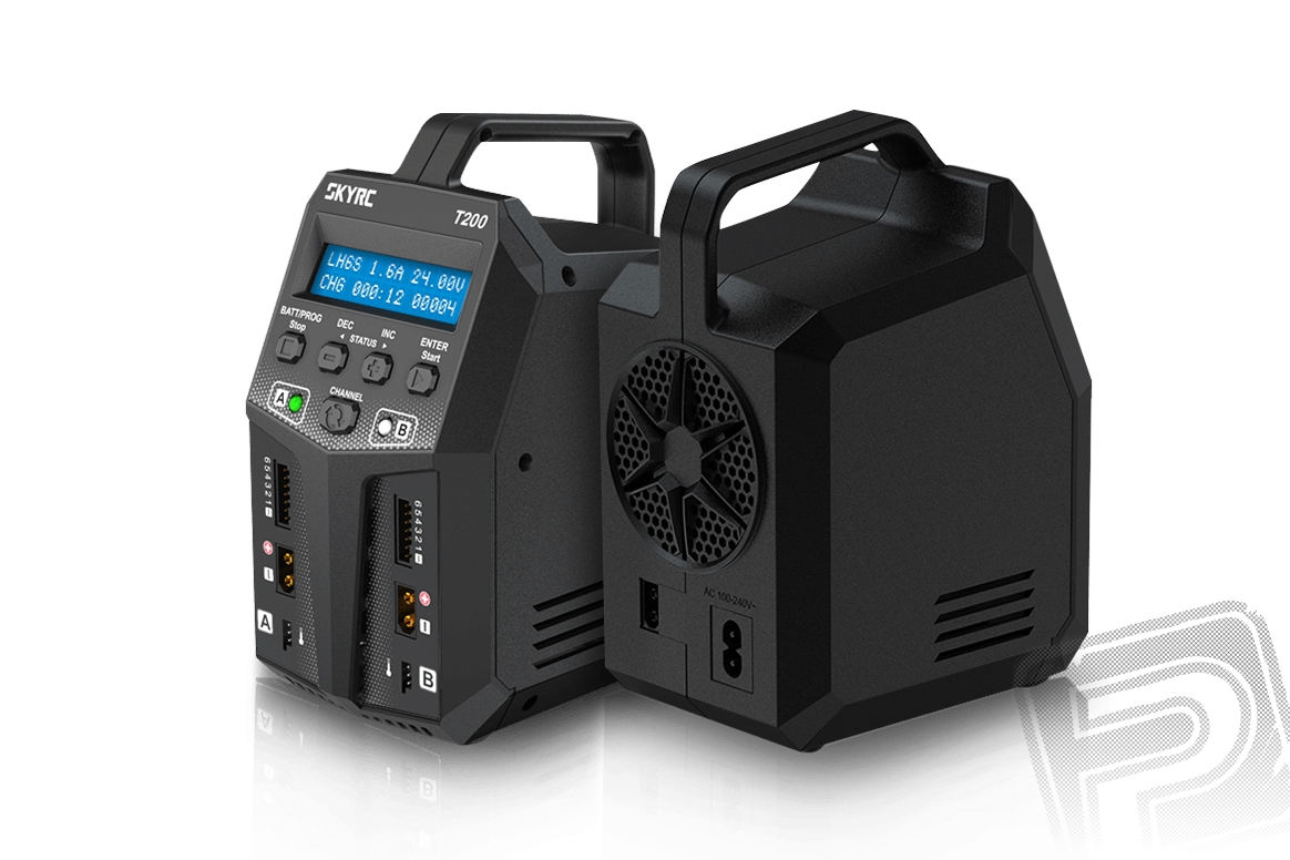 Modelářská multifunkční nabíječka SKY RC T200 2x100W
