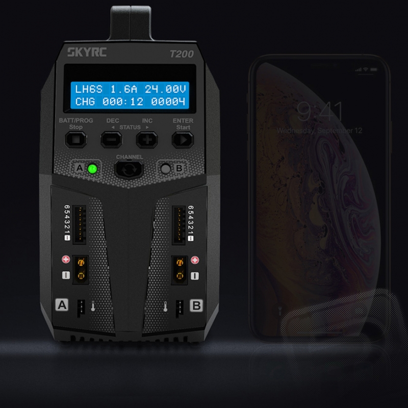 Modelářská multifunkční nabíječka SKY RC T200 2x100W