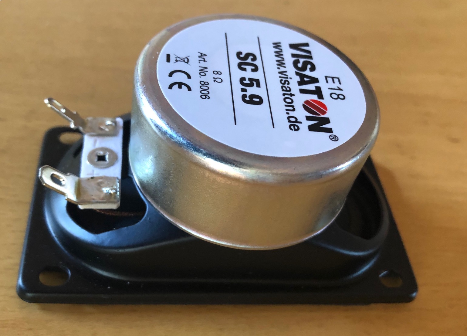 Miniaturní reproduktor 8ohm/10W  90x50 mm Visaton
