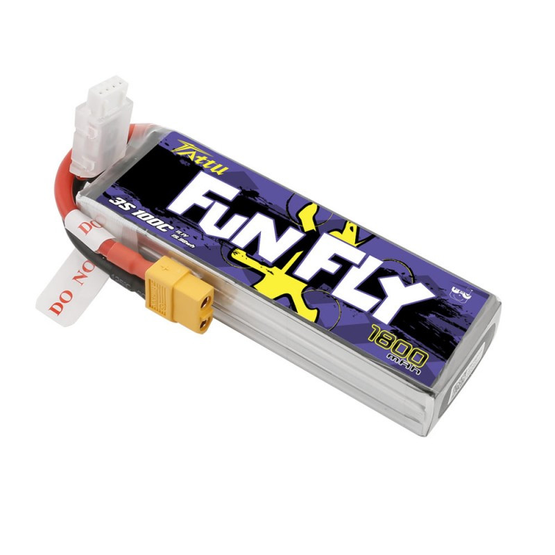 TATTU FunFly LiPo Series – 3S 1800mAh 11,1V 3S1P (100C) XT60