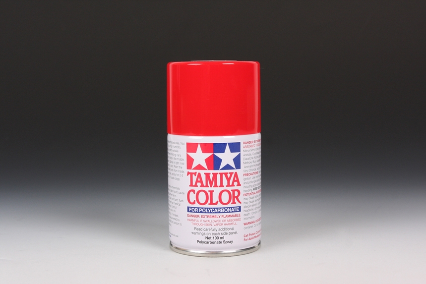Tamiya PS-2 červená (lexan)
