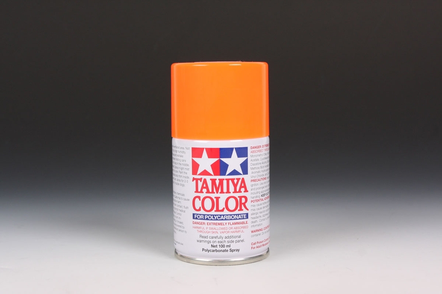 Tamiya PS-24 fluorescentní oranžová (lexan)