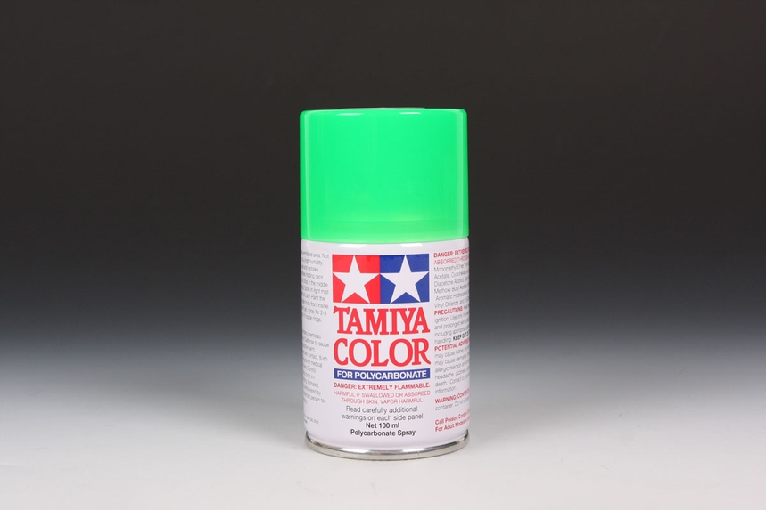 Tamiya PS-28 fluorescentní zelená (lexan)