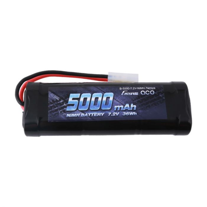 Gens Ace NiMH akumulátor 5000mAh 7,2V s konektorem Tamiya