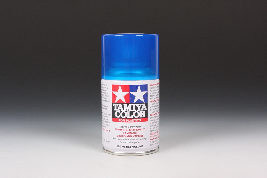 Tamiya TS-72 Clear Blue - Transparentní Modrá (plast)