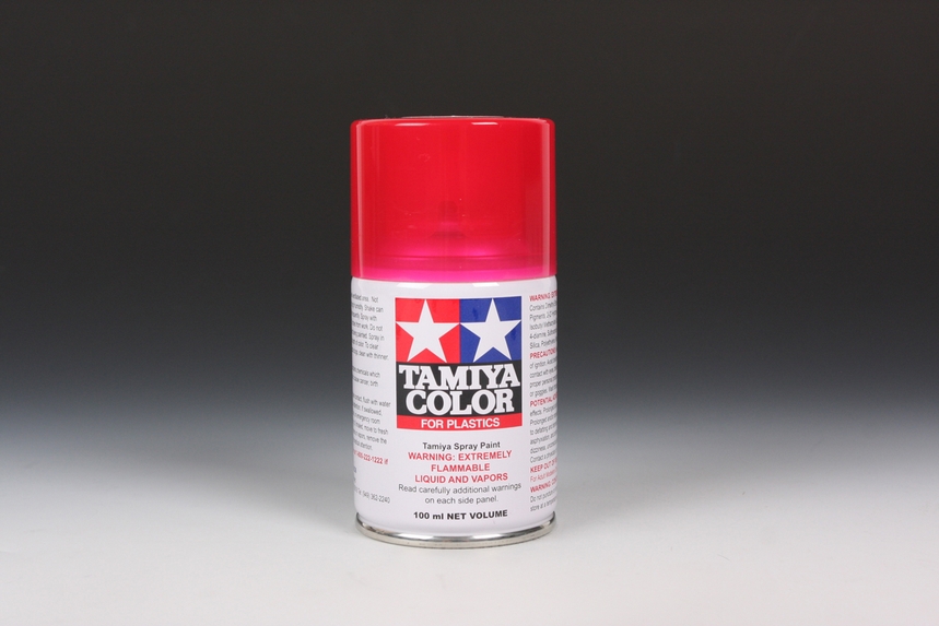 Tamiya TS-74 Clear Red - Transparentní Červená (plast)