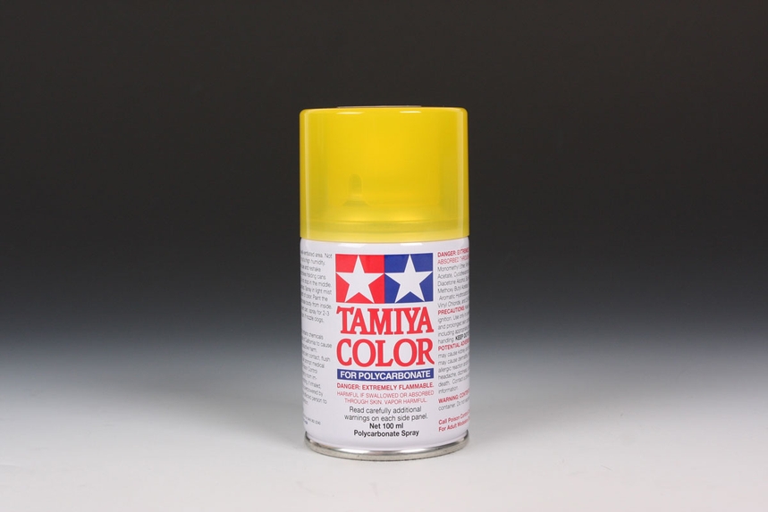Tamiya PS-42 transparentní žlutá (lexan)