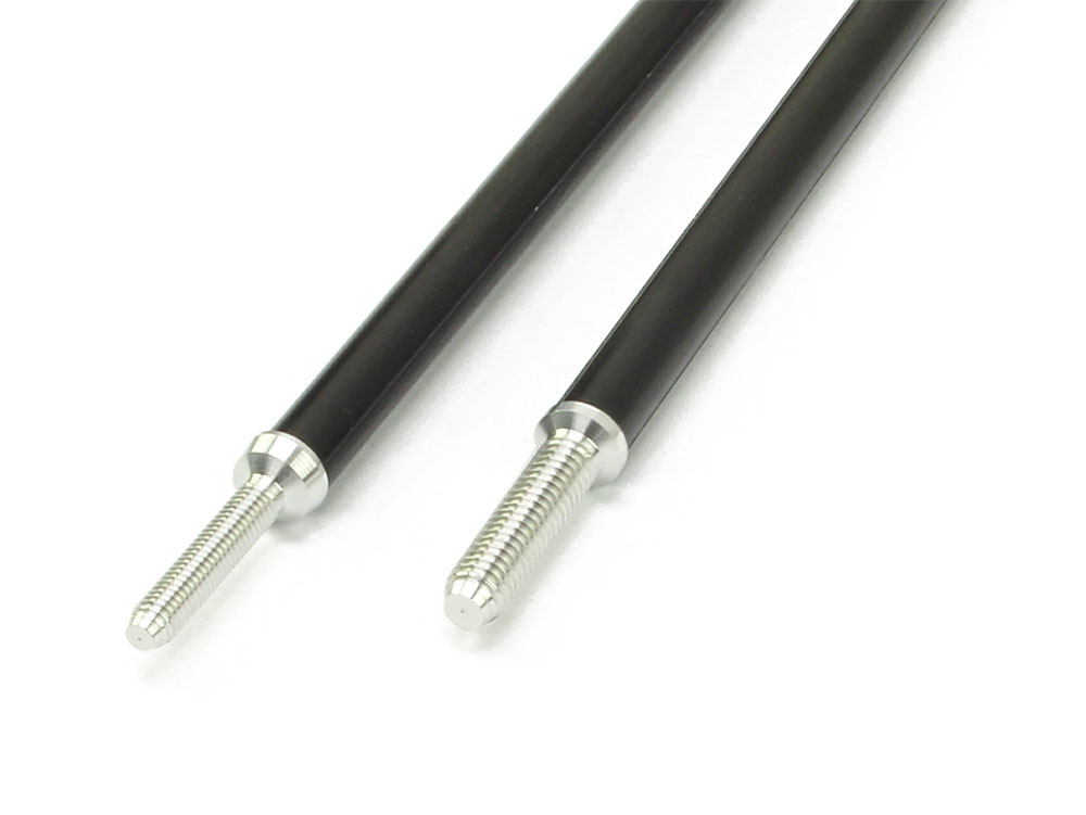 Koncovka táhla do carbon trubky 4x0,75, M2 (MPJ30080 AL)