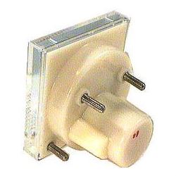 Analogový panelový ampérmetr 10A DC, s bočníkem 45 x 45 mm