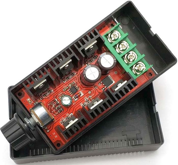 Regulátor otáček PWM stejnosměrných motorů 9-55V 40A (modul)