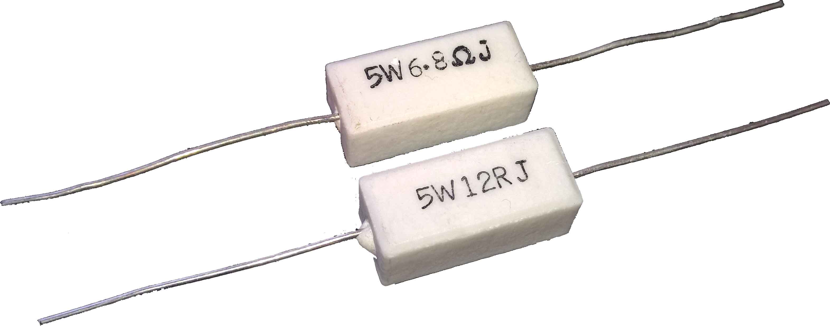 Drátový rezistor AX5W (1R0)