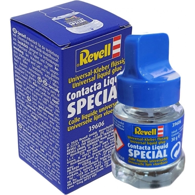 Revell lepidlo Contacta Liquid Special -  pro spojování chromových částí 30g (RVL39606)