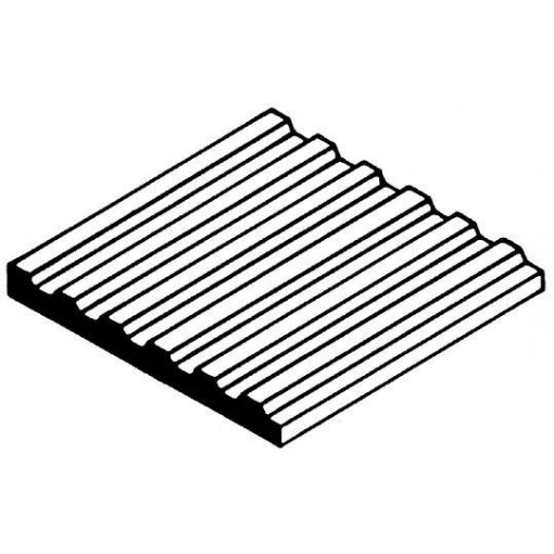 Deska s tvarovými drážkami - Trapézový plech (EV4527)