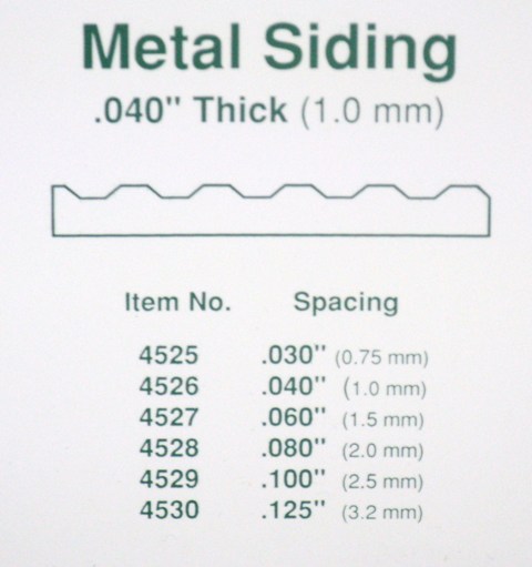 Deska s tvarovými drážkami - Trapézový plech (EV4527)