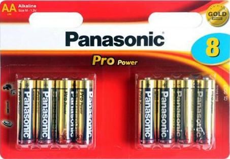 Baterie tužková AA / R6 1,5V alkalická Panasonic Pro Power