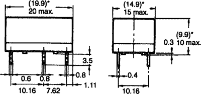 Relé bistabilní G6CU-2114P-US 3V