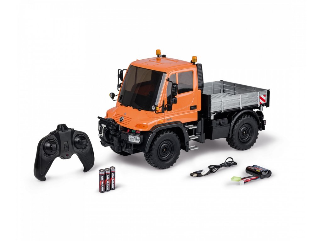 MERCEDES UNIMOG komplet vč. RC