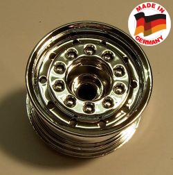 DISK #49-27,5 ŠIROKÝ PŘEDNÍ lesklý chrom
