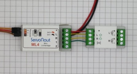 MODUL pro funkci blinkrů z BOČNÍCH OBRYSOVÝCH SVĚTEL SBG