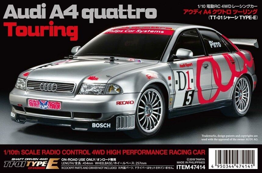 AUDI A4 QUATTRO TOURING 1/10 TT01E