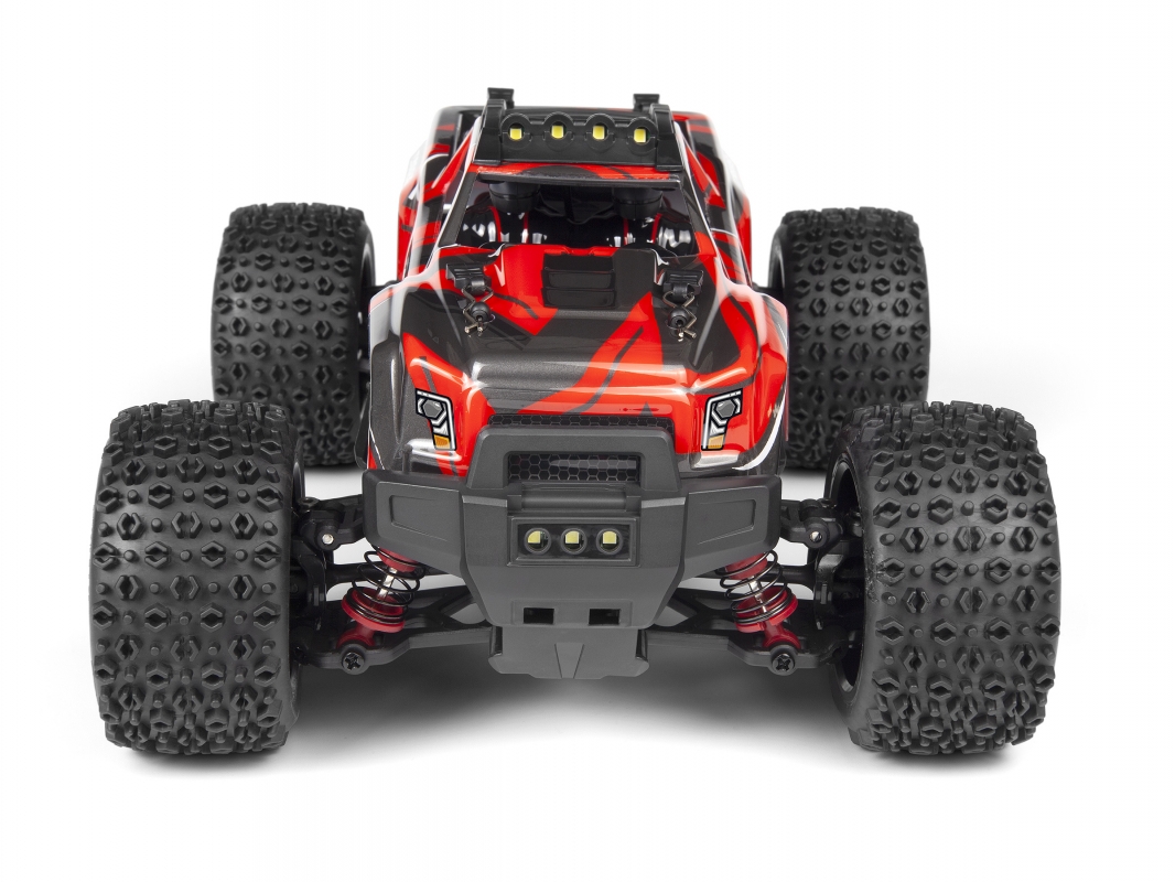 Maverick Atom 1/18 4WD Electric Truck - červený