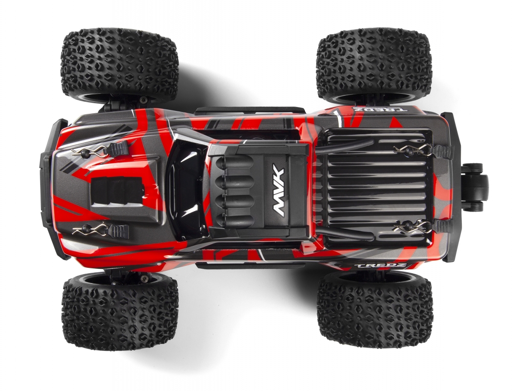 Maverick Atom 1/18 4WD Electric Truck - červený