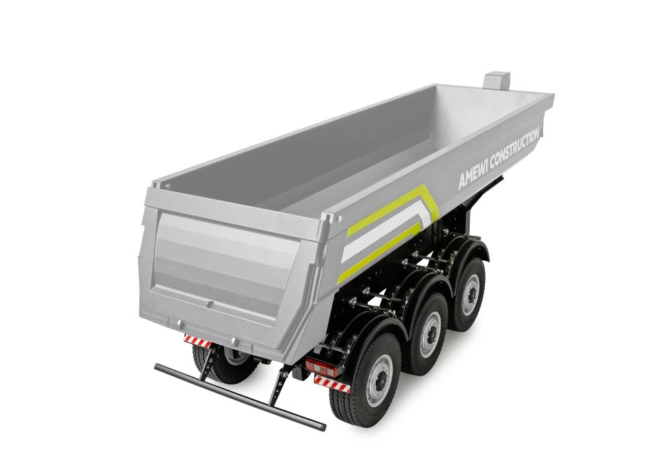 Návěs sklopka 3 nápravový kovový 