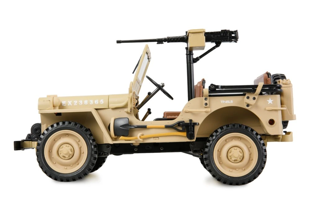JEEP WILLYS 1/14 RC RTR béžový