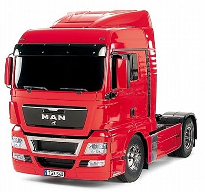 MAN TGX 18.540 - ČERVENÝ lakovaný