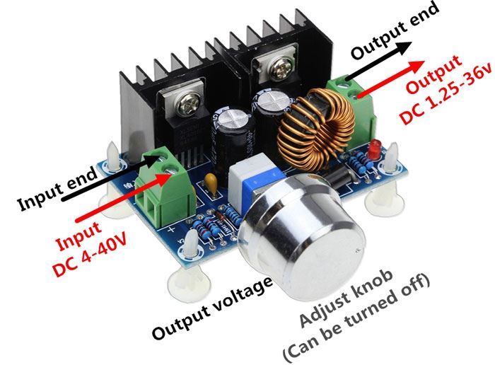 MODUL NASTAVITELNÉHO ZDROJE 30V/ 5A 