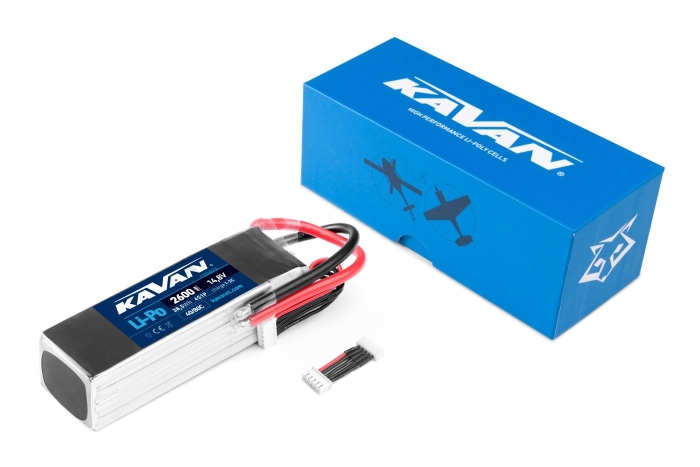 KAVAN LI-Po 2600mAh/14,8V 40/80C 4S1P