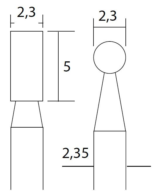Tvrdokovové frézy Proxxon (28750)