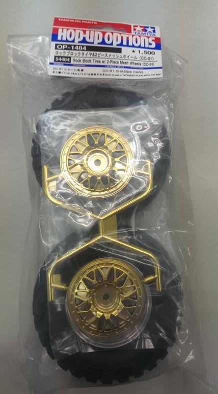 Pneu+disk Tamiya Rock Block CC-01 (54484)