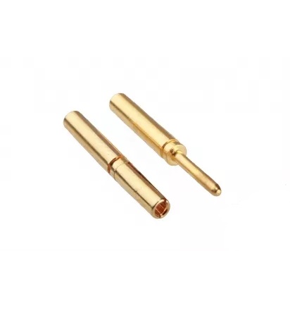 G0,8 mm konektor zlacený (pár)