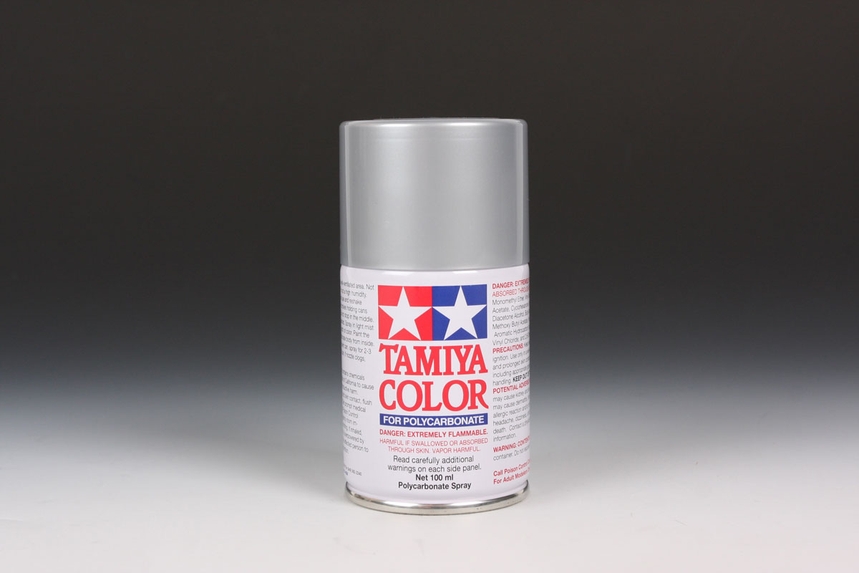 Tamiya PS-48 pololesklá stříbrná (lexan)