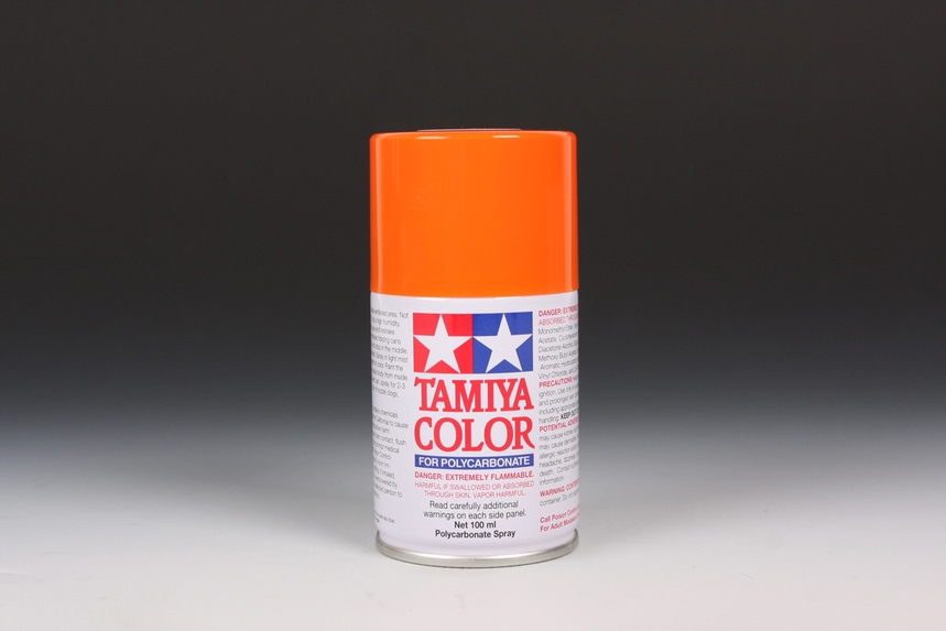 Tamiya PS-62 jasně oranžová (lexan)