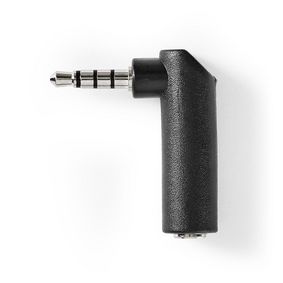 Zástrčka-zásuvka JACK 3.5 4-pinová úhlová redukce