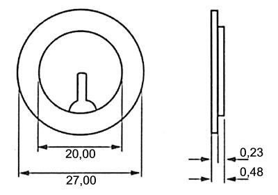 Piezo 27 mm