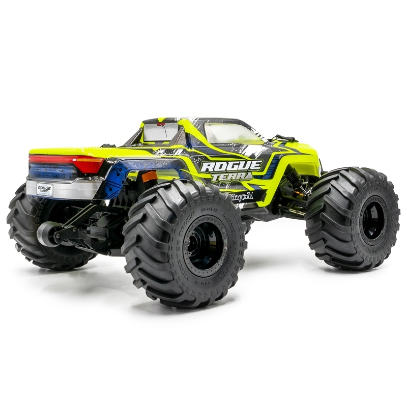 ROGUE TERRA RTR 1:10 Brushed/stejnosměrný motor Monster Truck 4WD, žlutá verze