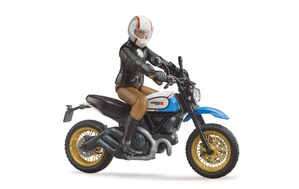 motorka Ducatti + jezdec