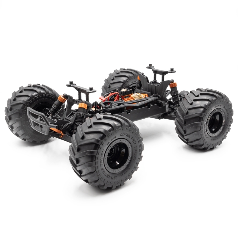 ROGUE TERRA RTR 1:10 Brushed/stejnosměrný motor Monster Truck 4WD, žlutá verze