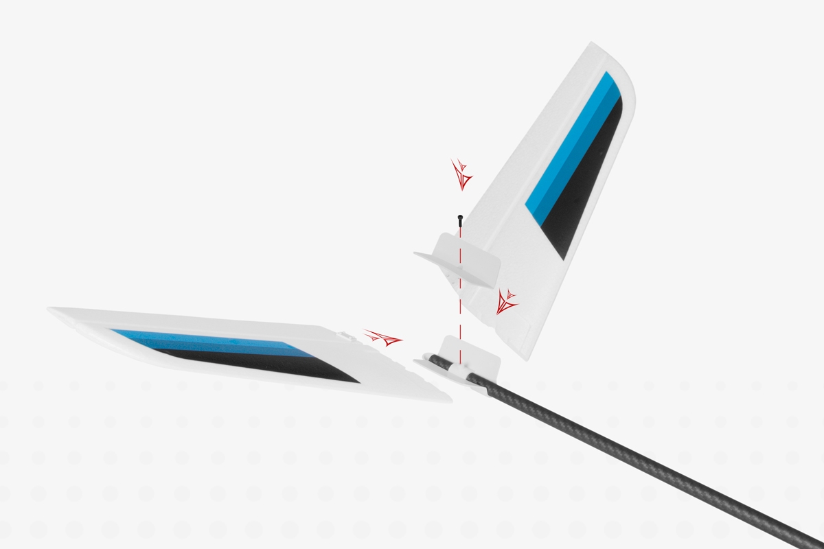 Falke 1800mm ARF - červená