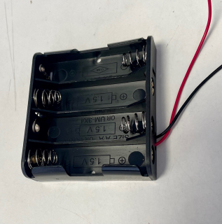 Pouzdro na baterie 4 x AA/R6