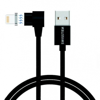 Kabel USB A zástrčka - USB LIGHTNING MAGNET zástrčka 1m USB 2.0