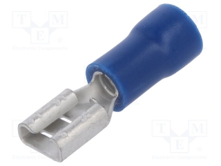 Faston plochý krimpovací 4,8 mm dutinka 1,5-2,5 mm²
