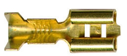 Faston plochý 6,3 mm dutinka 1,5-2,5 mm²