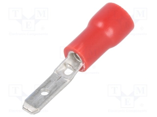 Faston plochý krimpovací 2,8 mm zástrčka 0,5-1,0 mm²