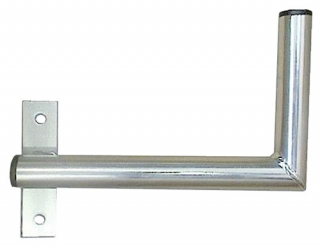 Anténní konzola k oknu 25 levá průměr 28mm výška 12cm