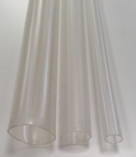 Bužírka smršťovací - 9.5 mm / 4.8 mm průhledná, délka 1000 mm